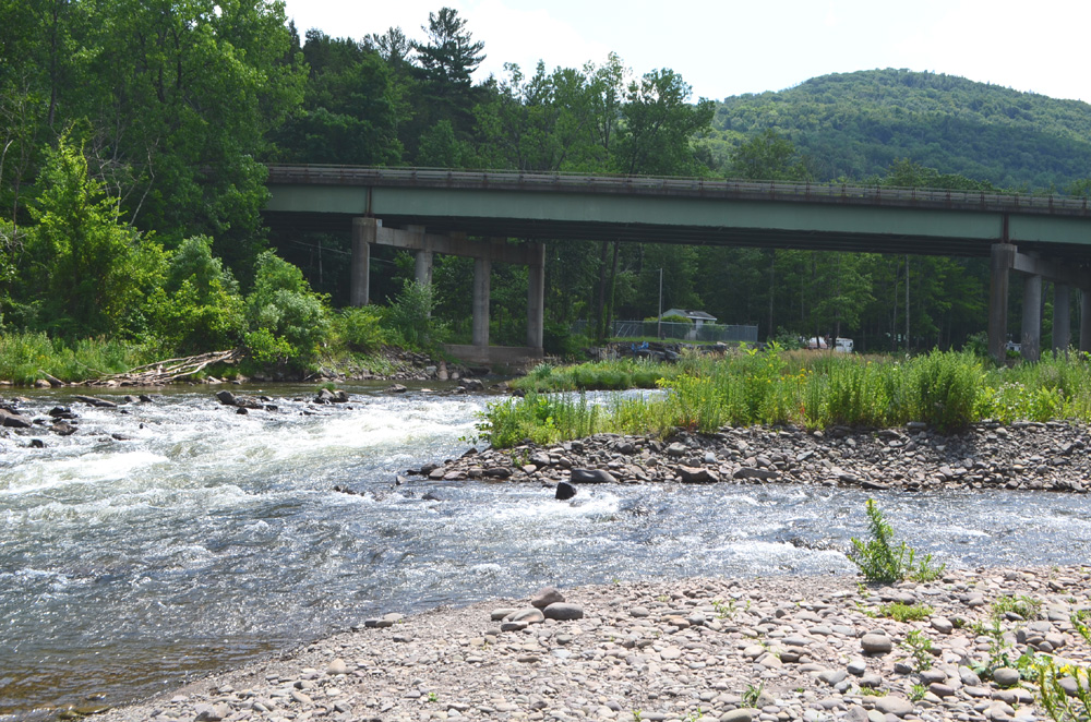 Confluence of the Esopus and Warner Creeks