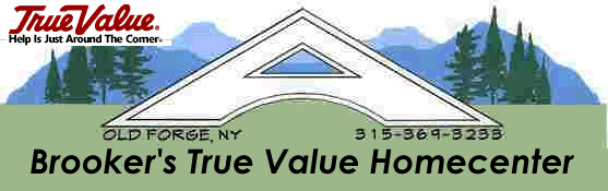 Brooker's True Value Homecenter, An Adirondack Hardware Store, Logo