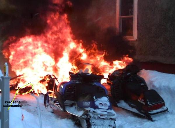 How not to warm up your sled
