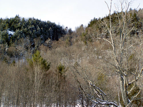 ridge or hills on NY 28 between Old Forge and Eagle Bay