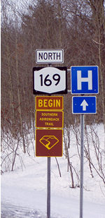 Southern Adirondack Trail begins