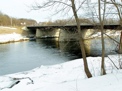 West Canada Creek by NY 5 bridge