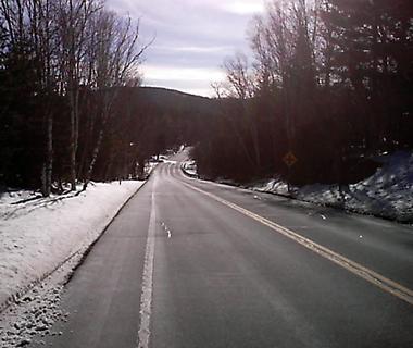 NY 8 Looking South from Bakers Mill NY 8 Looking South from Bakers Mill