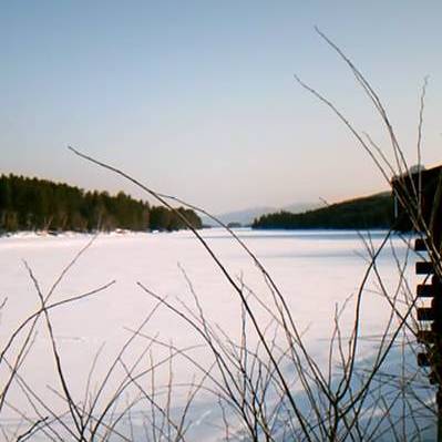 Long Lake Looking NE towards the Falls