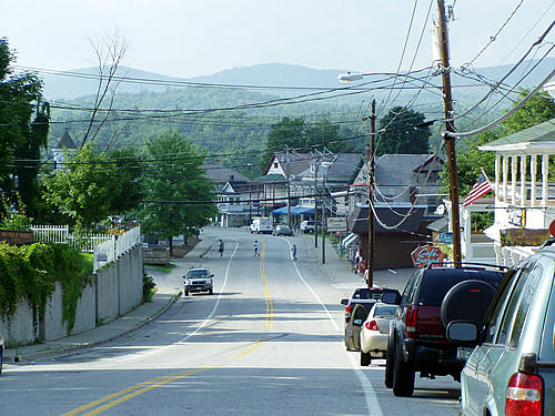 Looking Down Main Street