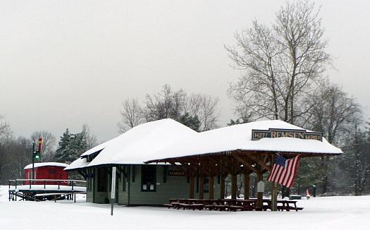 Remsen railroad depot